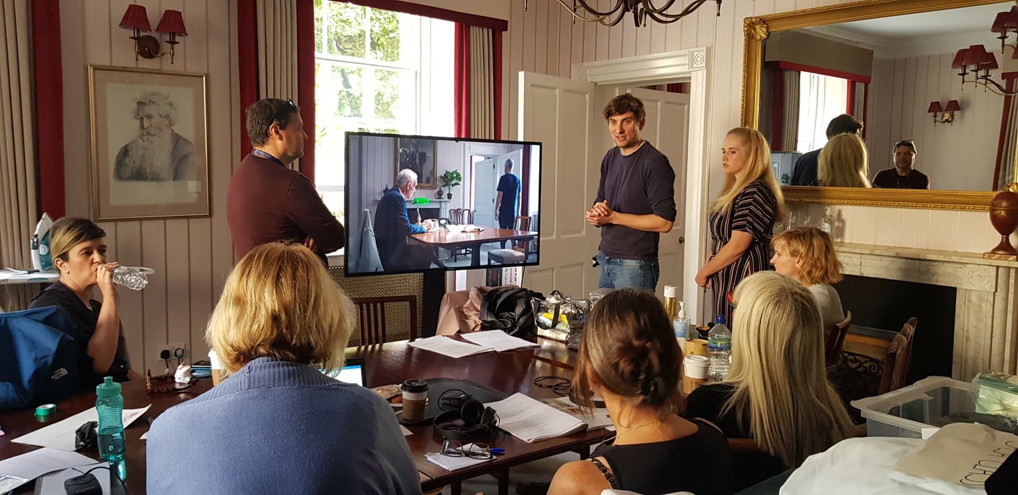 The Digeo Collective on set