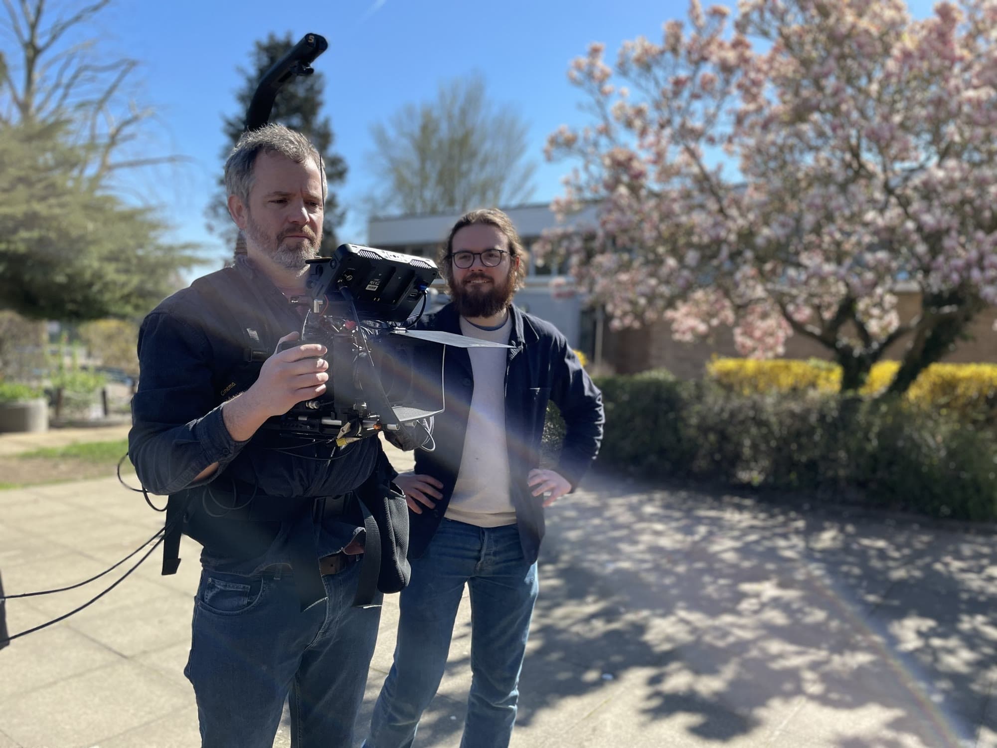 The Digeo Collective on set